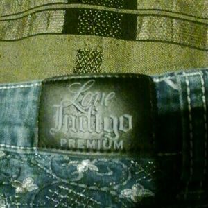 Love indigo premium capris